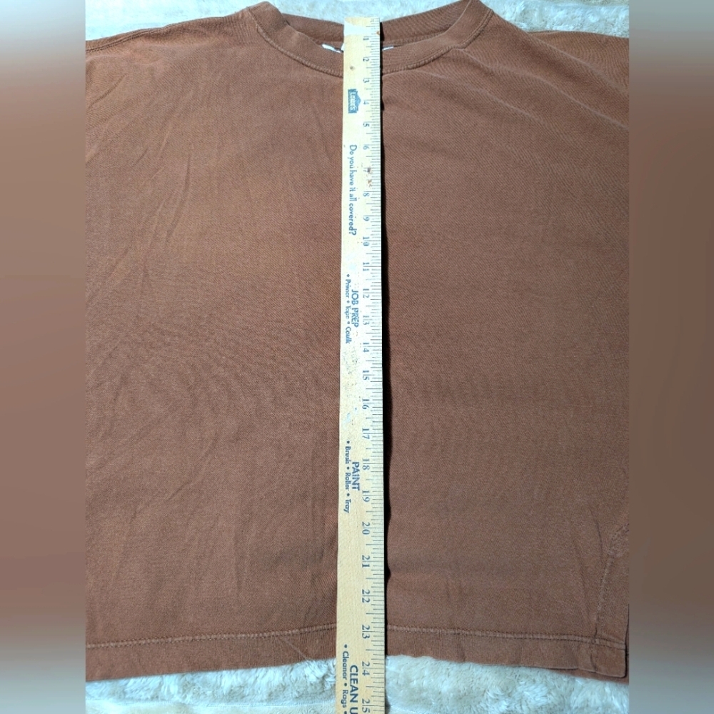 Women's Vintage The Limited Brown Oversized T-Shirt Size L - Picture 7 of 7